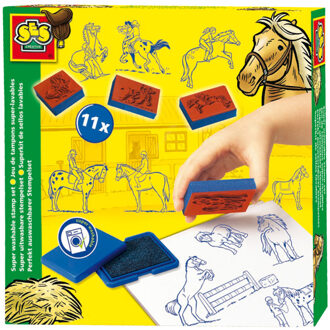 SES Creative stempelset paarden