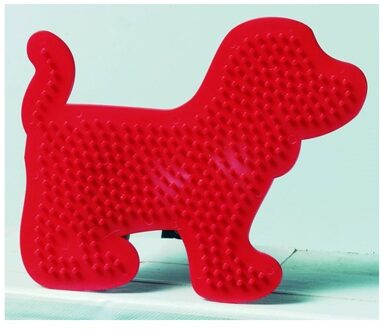 SES Creative strijkkralenbord hond Rood
