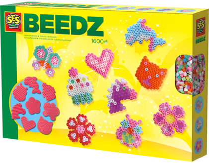 SES Creative Strijkkralenset Mini´s Meiden Multikleur