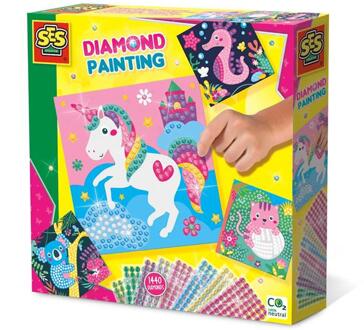 SES Diamond painting - Vrolijke dieren