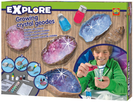 SES Explore Kristallen geodes kweken
