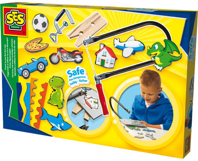 SES Ik Leer figuurzagen Multikleur