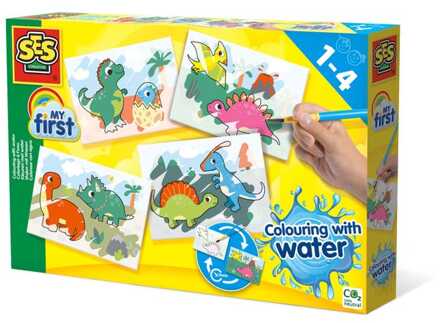 SES Kleuren met water - Dino's