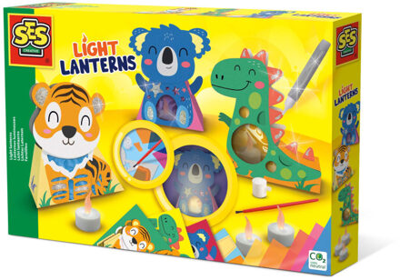 SES Knutselset Licht Lantaarns Junior 30 Cm Karton 15-delig