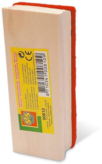 SES Krijbord wisser - hout - SES - krijtbordwisser/schoonmaakwisser Multi