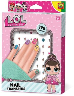 SES L.O.L. - Nagel transfers Multikleur