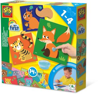 SES - My First Dierenstaarten Plakken