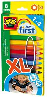 SES My first - Kleurpotloden Multikleur