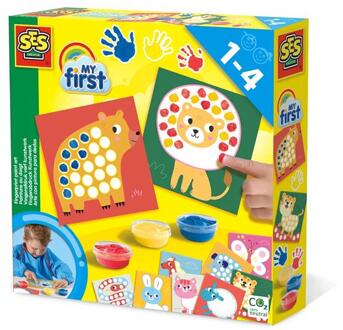 SES My first - Vingerafdruk verf kunstwerk