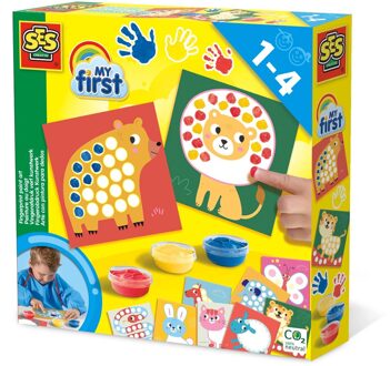 SES My first - Vingerafdruk verf kunstwerk