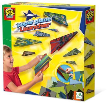 SES Papieren Vliegtuigjes Lanceren