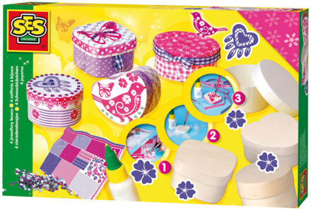 SES sieradendoosjes versieren