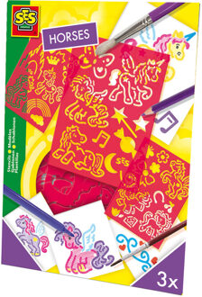 SES Sjabloon paarden