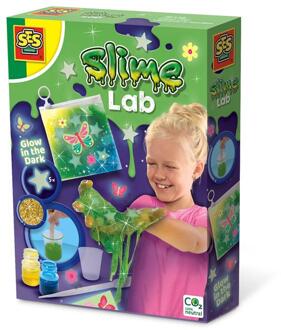 SES Slime lab - Glow in the dark Multikleur