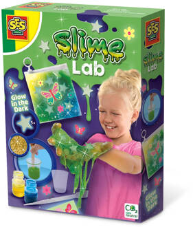 SES Slime lab - Glow in the dark Multikleur