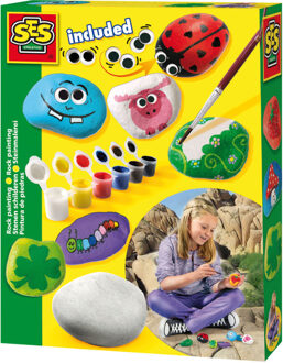 SES Stenen schilderen Multikleur