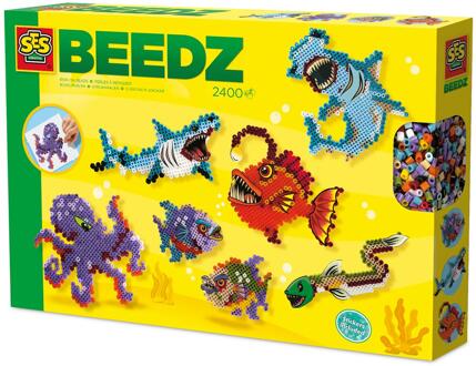 SES Strijkkralen - Enge zeedieren verschillende