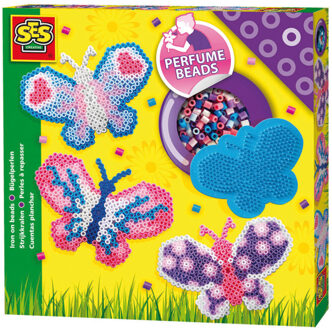 SES Strijkkralen Vlinders Multikleur