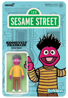 Sesame Street ReAction Action Figure Wave 04 Roosevelt Franklin 10 cm