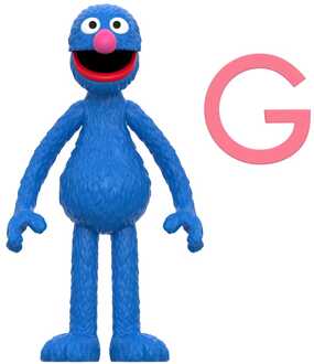 Sesame Street ReAction Action Figure Wave 05 Grover 10 cm