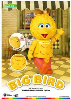 Sesame Street Syaking Bang Series PVC coin bank Big Bird 49 cm