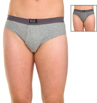 Set-2 Basis Open Slips KL2010 man Grijs - 2XL