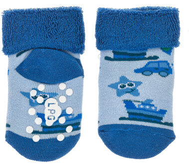 Set-6 anti-slip kindersokken LPG2002 Veelkleurig