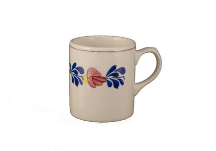 Set 6x Boerenbont Beker Roeland Jumbo 0,33L Crème