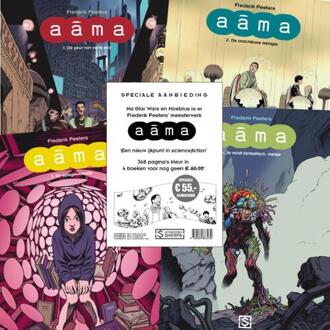 SET AANBIEDING - Aama 1 t/m 4 -  Frederik Peeters (ISBN: 9789089883230)