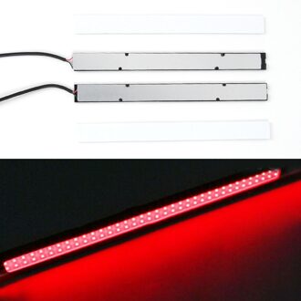 Set Auto Led Verlichting 17 Cm Rode Vervanging Lichtgevende 2Pcs 12V Drl Fog Lamp
