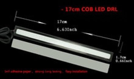 Set Auto Led Verlichting Accessoires Vervanging Lichtgevende Onderdelen 17Cm Rood 2 Stuks