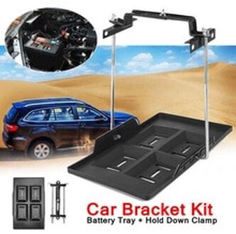 Set Batterij Lade Accessoires Zwart + Zilver Bracket Firm Metalen + Plastic Vervanging