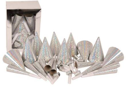 Set Cottilons laser zilver Zilver - Grijs