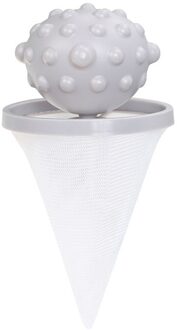 Set Drijvende Huisdier Bont Catcher Lint Filter Bag Herbruikbare Pet Haar Catcher Remover Tool Voor Wasmachine Huishoudelijk Gereedschap grijs