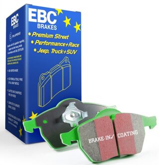 Set EBC Greenstuff remblokken DP21452