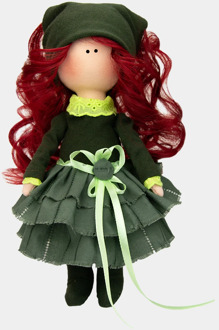 Set for sewing dolls Pugovka doll Christina diy, своими руками, рукоделие, творчество, хобби, увлечения, тильда, игрушка, шитье, выкройка, мастер-класс, подарок