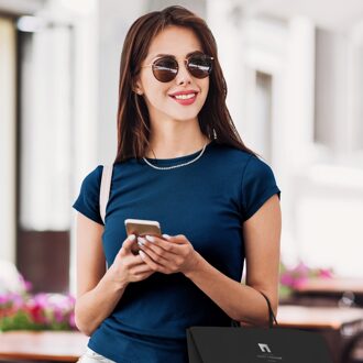 Set - Ketting Rij van Echte Gecultiveerde Parel Akoya Japanse Gecertificeerde Rond 5-6 mm Wit - One Size