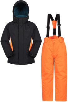 Set kinder/kinder ski-jas & -broek (Oranje)