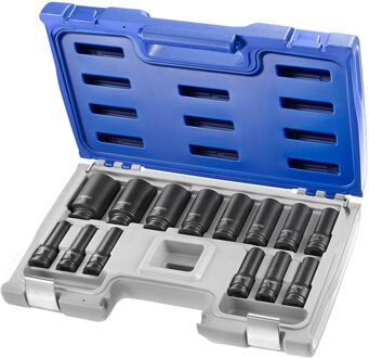 Set Lange Impactdoppen | 1/2" | 14 Stuks - E041602
