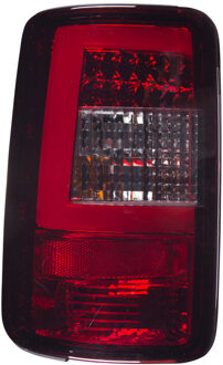 Set LED Achterlichten passend voor Volkswagen Touran 2003-2006 & Caddy II 2004- - Rood/Smoke