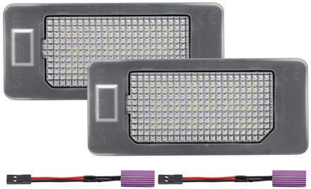 Set LED Nummerplaatverlichting passend voor Seat Ibiza 6J / Ibiza ST / Alhambra / Ateca DLSEN02