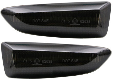 Set LED Zijknipperlichten passend voor - passend voor Opel Diversen - Smoke- incl. Dynamic Running L DLOPL08LS