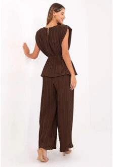 Set - maat One size Bruin