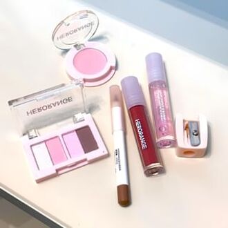 Set of 6: Girl Pink Makeup Gift Box - Pinky #01 - 6pcs