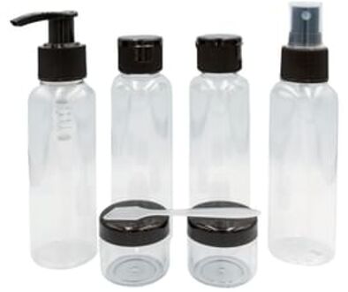 Set Of 7: Travel Container Set Of 7: Travel Refill Style