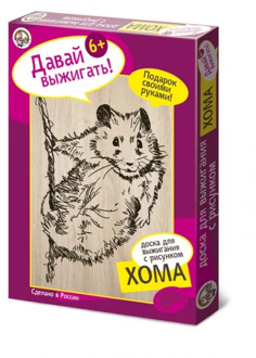 Set of boards for burning out the Homa