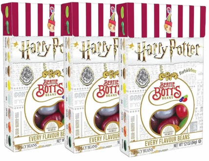 Set of sweets Harry Potter Jelly Belly Bertie Bott's 35 gr. (3 PCs)