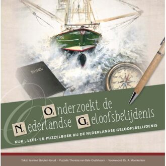 Set Onderzoekt De Nederlandse Geloofsbelijdenis + Werkschrift - Puzzelboeken - Jeanine Stouten-Goud