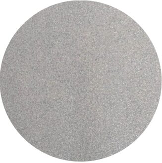 Set Premium Zilver Glitter Placemats 34cm (6st) Zilver - Grijs