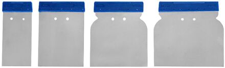 Set Schildersmessen Rvs 4st